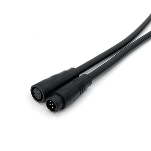 Màu đỏ mini Scooter Ebike julet M8 2 3 4 5 pin 2pin 3pin 4pin 5pin 6pin Dây cáp nam nữ cắm kết nối không thấm nước - Product Image 5