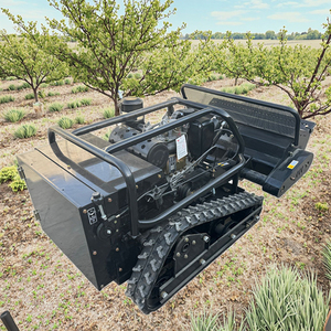 Jiafu <span class=keywords><strong>Robot</strong></span> DIESEL 1102 flail Máy cắt 20HP 80cm cắt Chiều rộng điều khiển từ xa cho Orchard & trang trại sử dụng - Product Image 3