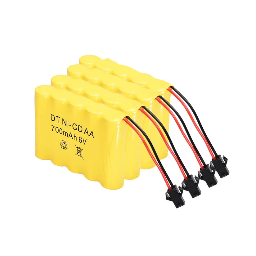 CROWN R wholesale quality best 6v AA250mAh 3C Li-ion rechargeable battery pack