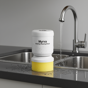 Éponge de nettoyage rotative Myrva en plastique pour le nettoyage domestique - Product Image 2