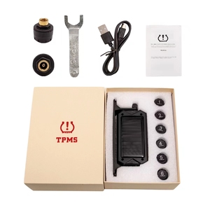<span class=keywords><strong>Medidor</strong></span> de Presión de Neumáticos, Manómetro de Aire para Neumáticos Tipo Pluma de 10-50 PSI para Automóviles, Camiones, Vehículos Recreativos y Bicicletas, TPMS Inalámbrico con Sensores Internos - Product Image 2
