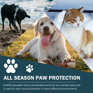 Baume pour les pattes des chiens et des chats, vegan, marque privée OEM, hydratant et nourrissant naturel, pour les pattes sèches et gercées - Product Image 6