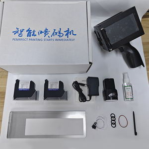 Manueller 2-5mm Hochauflösender 600dpi Tintenstrahldrucker mit 2 Köpfen für Plastiktüten-Kodierung, Haltbarkeits-/Chargennummer-Datumsdruck, Einfach zu Bedienen - Product Image 1