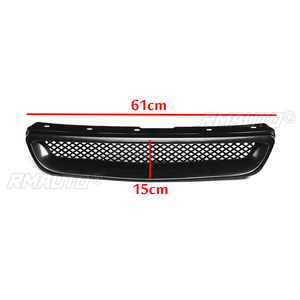 ตะแกรงกันชนหน้ารถยนต์สำหรับ Honda Civic รุ่น EK CX DX EX HX LX Type R ปี 1996-1998  ตะแกรงกระจังหน้า ABS - Product Image 6
