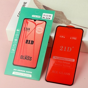 กระจกนิรภัย 21D 9H สำหรับโทรศัพท์มือถือ  แบบเต็มจอ กาวเต็มแผ่น ป้องกันรอยขีดข่วน - Product Image 6