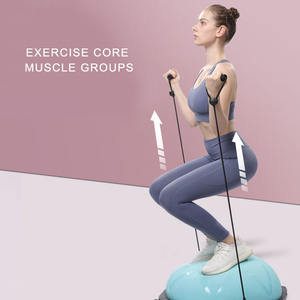 Équipement d'exercice de gym en salle, diamètre 64 cm, demi-ballon d'équilibre de yoga pour entraîneur d'équilibre de fitness - Product Image 2