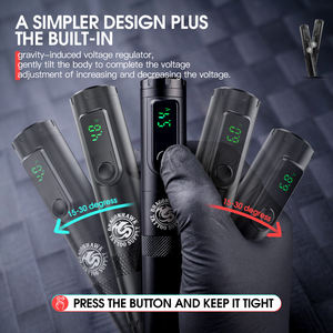 <span class=keywords><strong>Machine</strong></span> à tatouer électrique <span class=keywords><strong>Dragonhawk</strong></span> X4 en gros avec batterie au lithium et cartouches jetables pour l'art corporel - Product Image 2