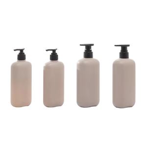 Haute qualité personnalisé 300ml 500ml HDPE PCR écologique en plastique shampooing Lotion Extrusion bouteille Flip Cap ou pompe - Product Image 2