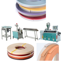 Automatic Furniture PVC Edge Banding Strip Extrusion Production Line