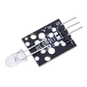 1 cái cảm biến Kit Starter DIY IR Transmitter Ống mô-đun KY-005 3pin điều khiển từ xa hồng ngoại phát xạ Mô-đun cảm biến - Product Image 1