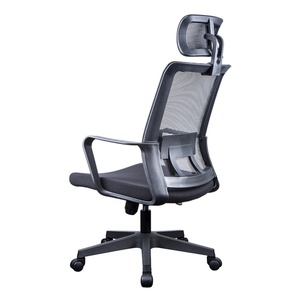 Vente en gros de chaises de bureau pivotantes en maille de haute qualité, chaise de bureau ergonomique à dossier haut - Product Image 2
