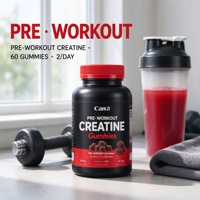 Gummies de Créatine Monohydrate Pré-Entraînement OEM ODM Marque Privée Vente en Gros Croissance Musculaire Énergie 60 Gummies pour Protéines
