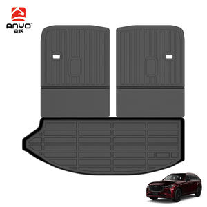 <span class=keywords><strong>Protector</strong></span> de respaldo de asiento de coche para todo tipo de clima, alfombrillas para <span class=keywords><strong>maletero</strong></span> para Mazda 2017 7Seat PHEV Hybrid 2024-2025 CX80 Boot Liner - Product Image 1