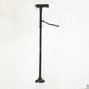 Wholesale Collapsible Telescopic Folding LED Alarm <b>Walking</b> <b>Stick</b> Trusty Elder Crutches for Parents and Convenient - Product Image 6