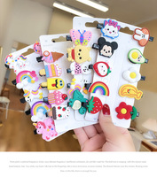 10 pièces/ensemble enfants mignon cheveux accessoires nouveau coréen enfants pinces à cheveux couleur douce Offre Spéciale filles coiffures pour cadeaux épingles à cheveux