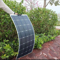 Panneaux solaires flexibles légers et pliables de 520 W pour usage domestique, panneaux solaires flexibles pour toiture