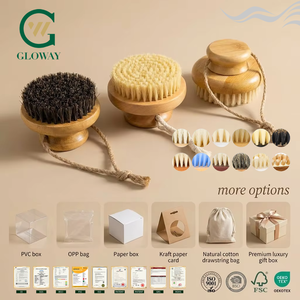 <span class=keywords><strong>Brosse</strong></span> corporelle ronde naturelle multi-matériaux OEM ODM de qualité supérieure pour massage anti-cellulite, exfoliation et bien-être de la peau - Product Image 1
