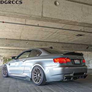 Aileron arrière en fibre de carbone non perforé poli style PSM pour BMW Série 3 E92 Coupé et E92 M3 2005-2013 - Product Image 6