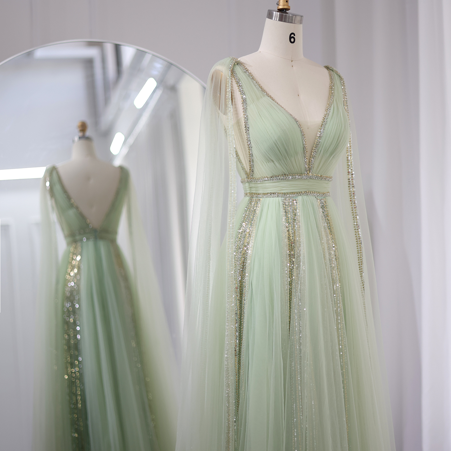 dress sage formal plus