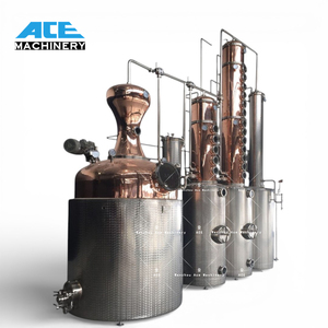 Destilador de Alcohol Ace de 400 Litros, Equipo de Destilería de Cobre para Brandy, Ginebra, Vodka y Otras Bebidas Alcohólicas - Product Image 1