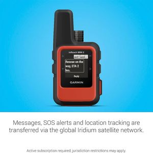 Communicateur satellite Garmin inReach Mini 2 Orange, appareil compact pour la randonnée - Product Image 6