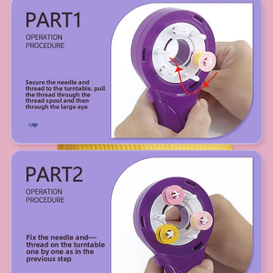 Tresseur de cheveux électrique AiJH pour filles, machine à tresser DIY, kit de coiffure torsadée, cadeau pour enfants, jouets de maquillage - Product Image 3