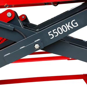 5500kg dịch vụ thẳng nền tảng Scissor Lift OEM đôi cấp lớn Scissor Lift bánh xe liên kết xe Scissor Lift - Product Image 6