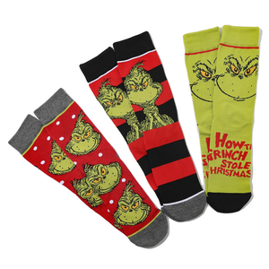 <span class=keywords><strong>Calcetines</strong></span> Navideños Neutrales Tipo <span class=keywords><strong>Grinch</strong></span> Medias de Alce Regalo Decoraciones de Navidad Adornos Navidad 2025 - Product Image 1