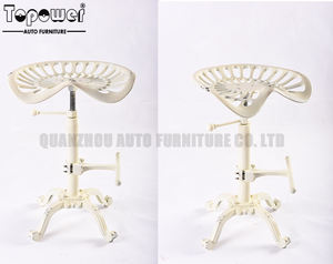 Siège de <span class=keywords><strong>Tracteur</strong></span> Vintage en Fer, Tabouret Réglable, Tabouret de Bar en Fer Forgé - Product Image 5