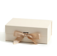 22*16,5*8,8cm Luxuriöse Faltbare Karton-Geschenkboxen mit Magnetverschluss und Prägung für Perücken und Haarbündel - Recycelt