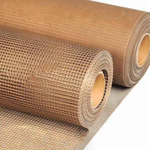 Rejilla de filamento de red de malla de fibra de vidrio ignífuga de 160gsm para soldadura de impermeabilización Cinturón de malla de PTFE - Product Image 1