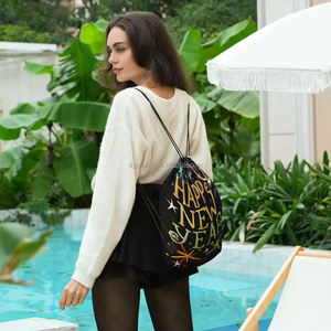 Coperta di flanella di capodanno 2025 stampata con motivo a stelle borsa portatile soggiorno camera da letto uso esterno ufficio regalo di capodanno - Product Image 5