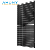 Panneau solaire monocristallin à haute efficacité 500W certifié CE avec cellule photovoltaïque HJT Tech pour VR Marine Home Use