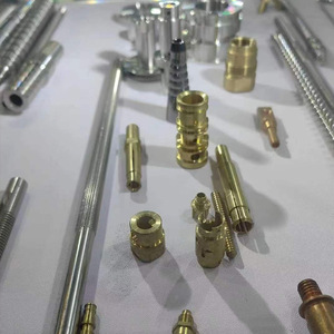 Cnc Brass Aluminum Stainless Steel Custom Machined Parts <b>Fasteners</b> Hardware Components For Mechanical Assembly - Product Image 1