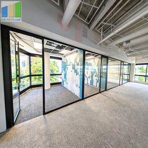 Sistema de Divisiones de Espacio Interior con Paneles de Vidrio para Oficina EBUNGE |   Marco de Aluminio Personalizado y Diseño Modular - Product Image 2
