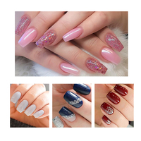 Fournitures en Gros Kit de Salon Ongles Soak Off OEM Ensemble de Couleurs Marque Privée Logo Vernis à Ongles Gel UV