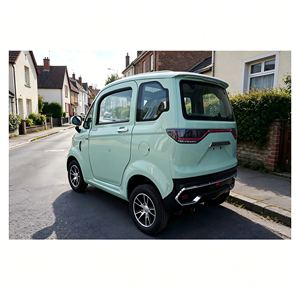 Venta Especial: Mini Vehículo Eléctrico de <span class=keywords><strong>4</strong></span> Ruedas con Certificación EEC COC, 2-<span class=keywords><strong>4</strong></span> Pasajeros, Carrocería Cerrada, Protección para Todo Clima, Compacto, para el Mercado de la UE - Product Image 4