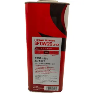 4L barile di ferro Toyota SP 0W-20 completamente sintetico olio lubrificante per motori a benzina