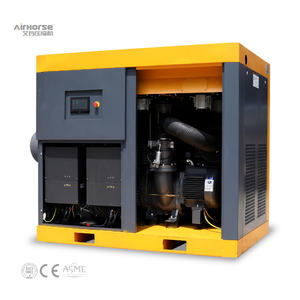 Высокоэффективный двухступенчатый винтовой компрессор Higer с регулируемой частотой вращения (PM VSD), 37 кВт/45 кВт, с повышенной производительностью и энергосбережением - Product Image 4