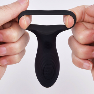 Vibrateur clitoridien à distance, <span class=keywords><strong>anneau</strong></span> <span class=keywords><strong>vibrant</strong></span> double pour pénis, jouet sexuel pour adultes, stimulateur du <span class=keywords><strong>point</strong></span> <span class=keywords><strong>G</strong></span> pour hommes et femmes. - Product Image 5