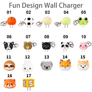 ที่ชาร์จโทรศัพท์ติดผนังรูปหมู12W 20W ปลั๊กติดผนังแบบ UK รูปสัตว์ตลกตามสั่งรูปหมู - Product Image 2