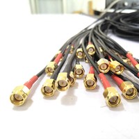 Antenne combinée 4G LTE GPS 5dBi 790 à 960 MHz 1710 à 2700 MHz SMA 50 Ohm RHCP pour module routeur et armoire