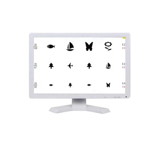 Panel de gráfico de <span class=keywords><strong>visión</strong></span> de pantalla SJ Optics, Panel de agudeza Visual Led, tabla optométrica, prueba de <span class=keywords><strong>visión</strong></span> ocular de 19 pulgadas - Product Image 3