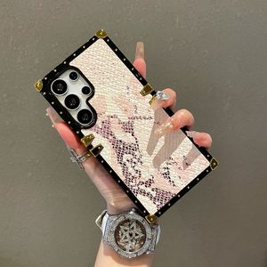 Venta al por mayor funda de teléfono funda de piel para <span class=keywords><strong>Samsung</strong></span> <span class=keywords><strong>Galaxy</strong></span> A24/A25/A26/A35/A36/A55/A56 fundas a prueba de golpes estilo piel de serpiente - Product Image 3