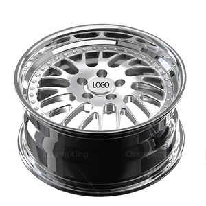 Rines Deportivos Forjados en Plata Pulida Espejo, 18x8.5 18x12 5x114.3, para Autos Clásicos Muscle Car, 1987 para Mustang - Product Image 3