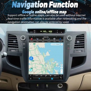 วิทยุติดรถยนต์ Android จอแนวตั้งสำหรับ Toyota Fortuner Hilux ปี 2012-2015 พร้อมระบบนำทาง GPS, Auto Carplay และเครื่องเล่นมัลติมีเดียขนาด 12.1 นิ้ว - Product Image 3