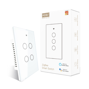 Saklar Sentuh Scene Zigbee Smart Home Standar US EU Tuya, Saklar Dinding Wifi Pengatur Waktu, Kontrol Suara, Saklar Lampu Kontrol Jarak Jauh - Product Image 3