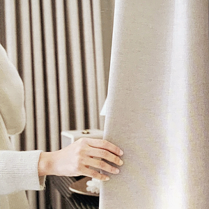 Chất Lượng Cao Mềm Rắn 100% Màn Gợn Sóng Gợn Sóng Treo Lên Rèm Cửa Cho Phòng Nhà Cửa Sổ - Product Image 1