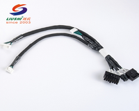 Câble de raccordement Micro JST GH ECU, assemblage de faisceau de câbles 1,25 mm, connecteur mâle/femelle 2-10 broches, prise en PVC, cuivre, pour machines électroniques