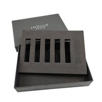 Boîte d'emballage personnalisée pour rouge à lèvres et parfum, pour flacon de 10 ml, 30 ml, 35 ml, 50 ml, boîtes de test de parfum de luxe, échantillons, boîte en papier